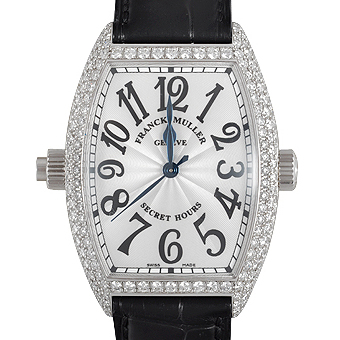 FRANCK MULLER スーパーコピー フランクミュラー トノウカーベックス 7880SE H I D シークレットアワーズ シルバー